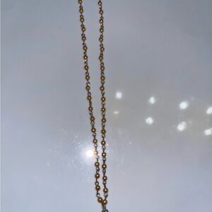 Elegant Gold Beaded Necklace